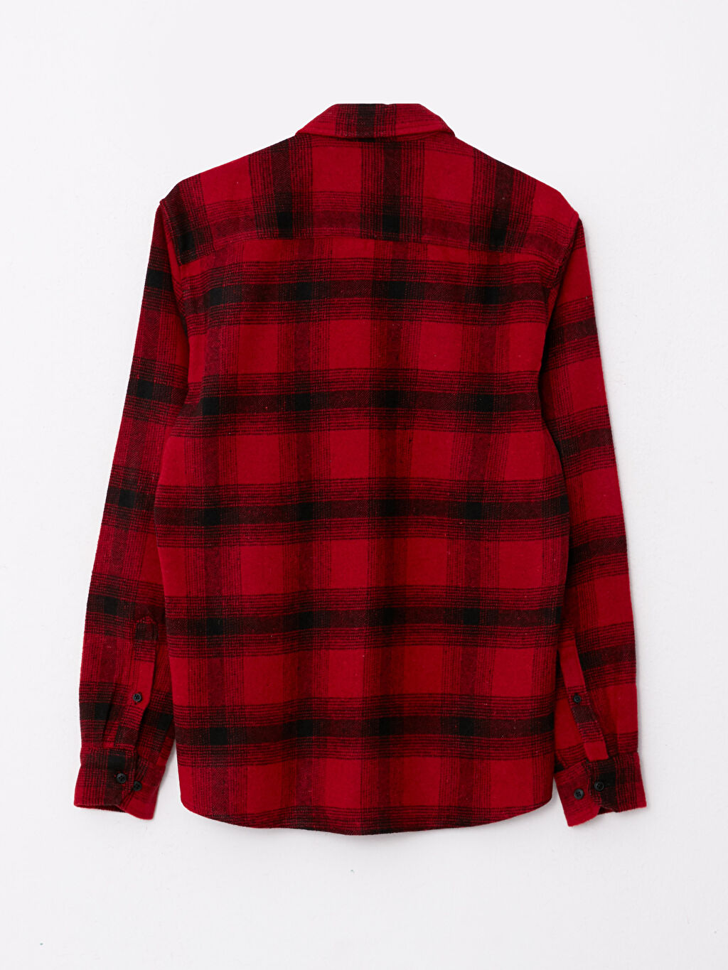 Regular Fit Long Sleeve Plaid Men's Lumberjack Shirt W2AF62Z8LPA