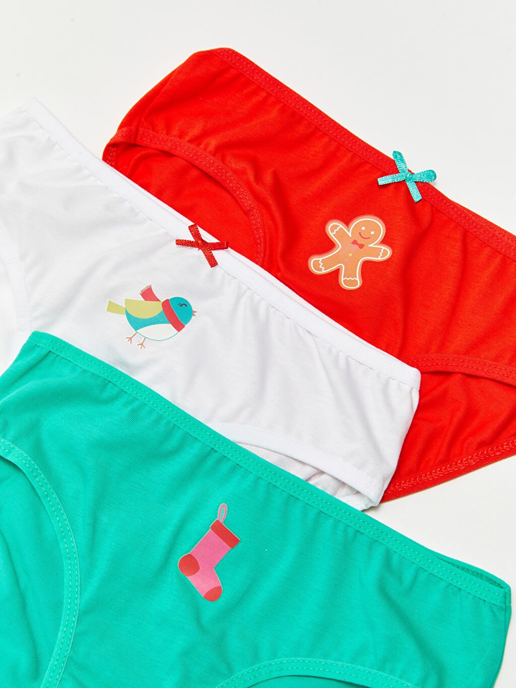 New Year Themed Cotton Girl Panties 3Pack W2BL80Z4HBH W2BL80Z4HBH