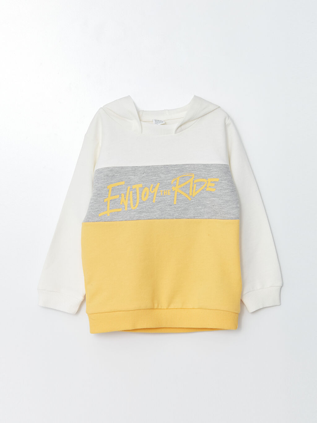 Hooded Long Sleeve Printed Baby Boy Sweatshirt W2ES52Z1S7K W2ES52Z1