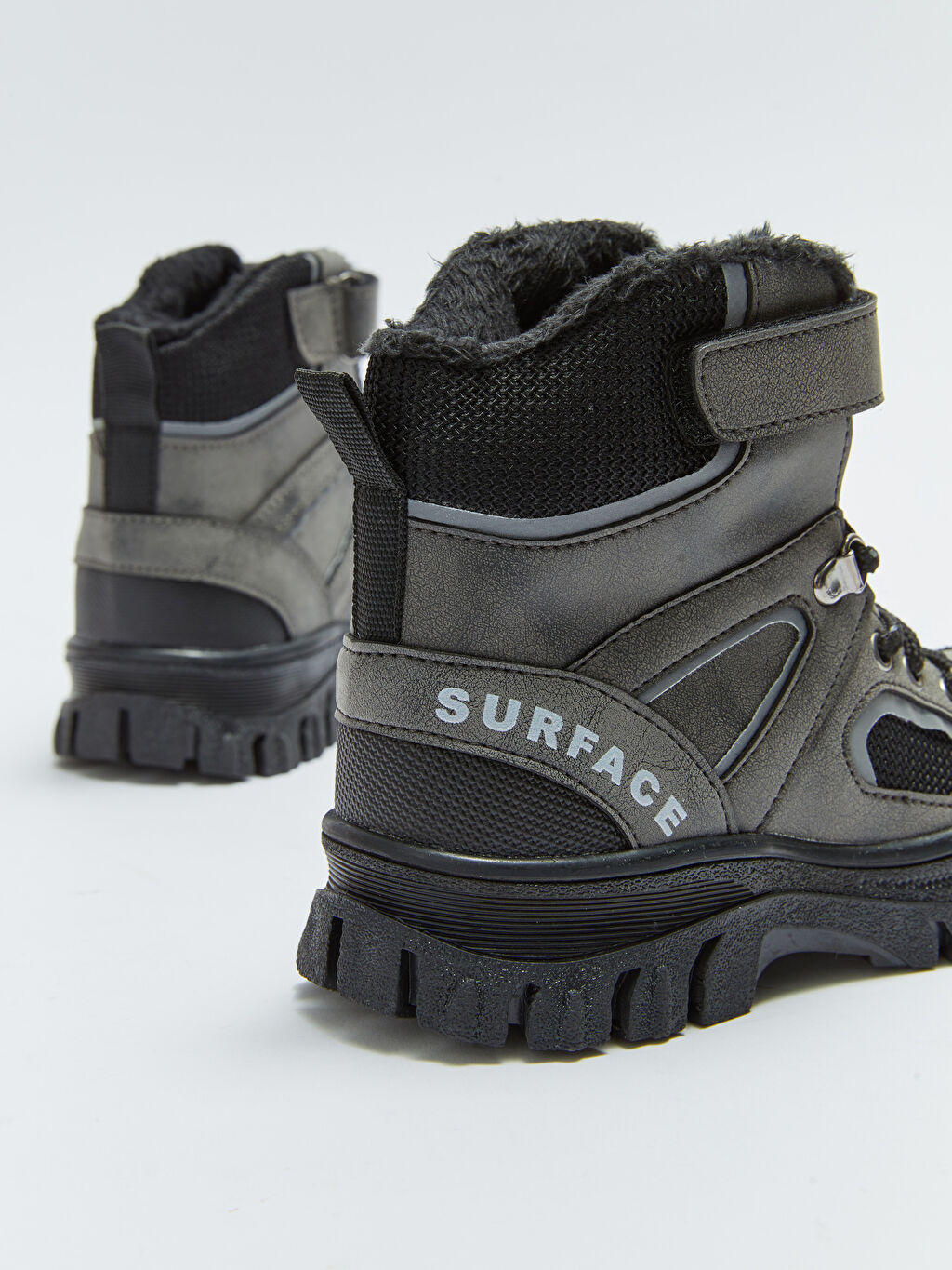 Printed Hook and Loop Boys Boots W2IE05Z4CWN W2IE05Z4CWN LC Waikiki