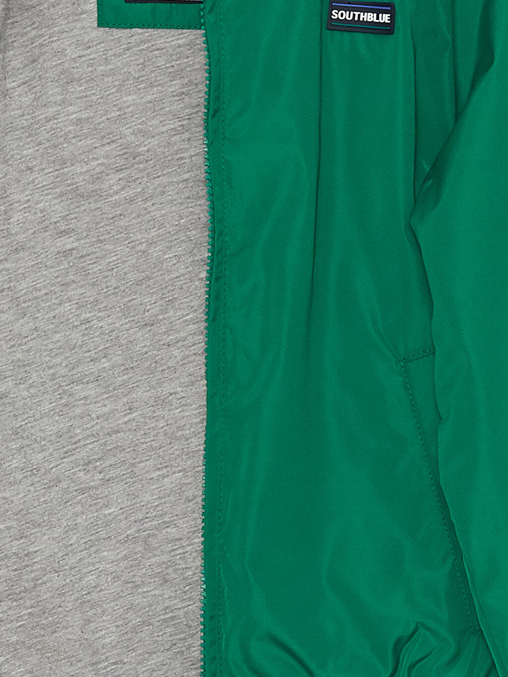 Green College Collar Printed Boys Jackets S31426Z4HQH S31426Z4HQH