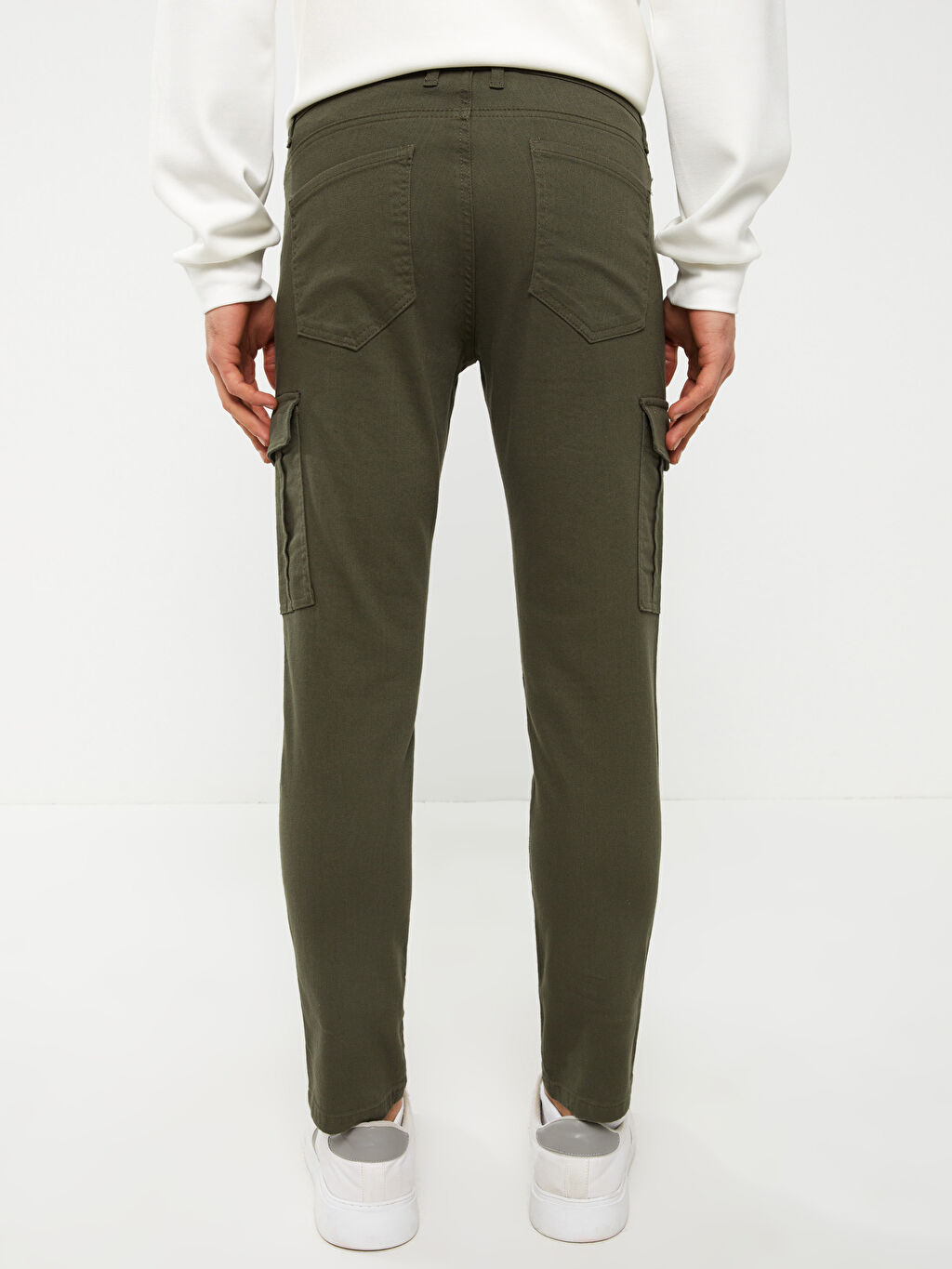 Slim Fit Men's Gabardine Cargo Pants S31862Z8SUT S31862Z8SUT LC Waikiki