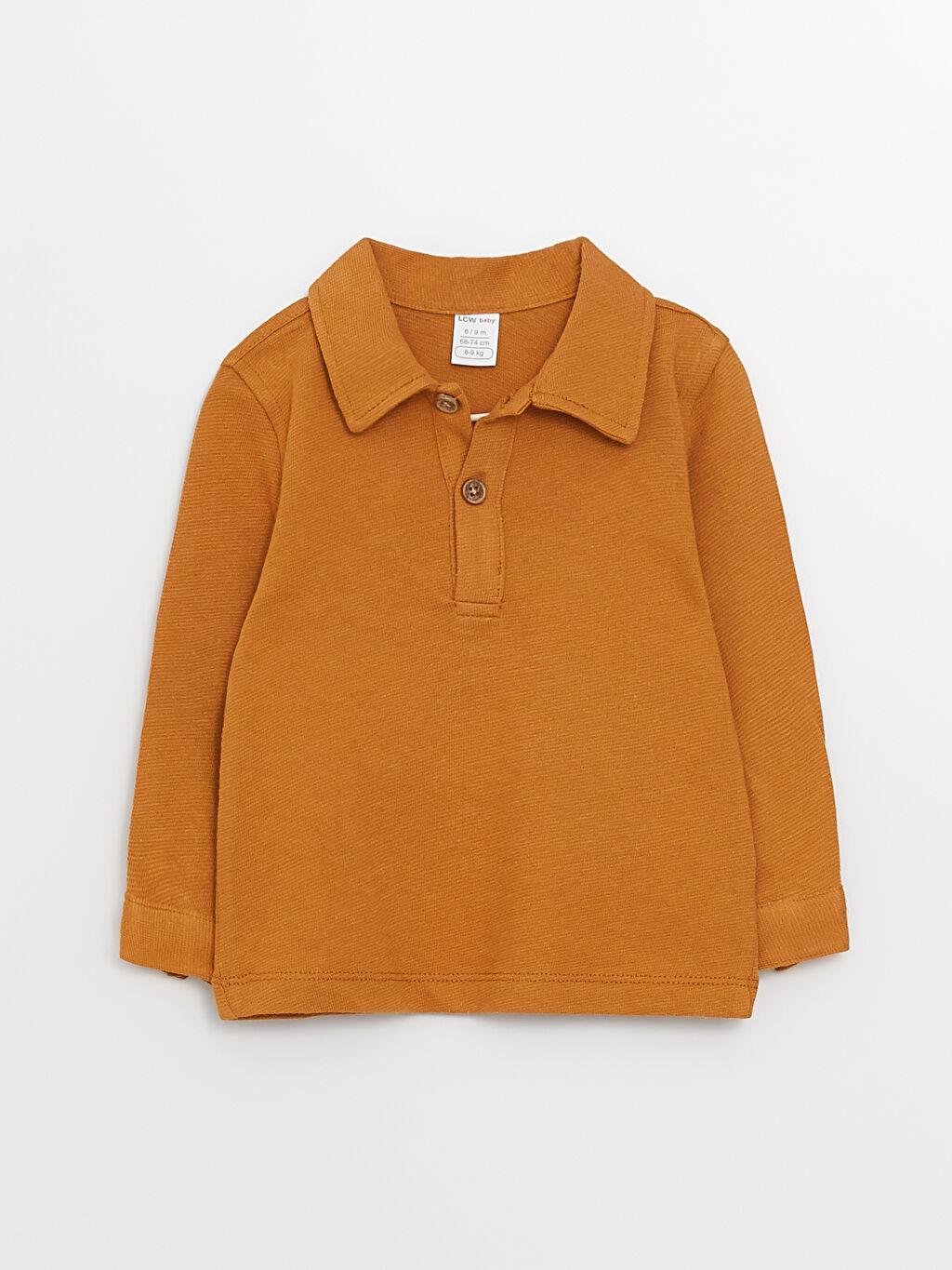 Polo Neck Long Sleeve Baby Boy Tshirt and Pants 2Pack Set S32552Z1