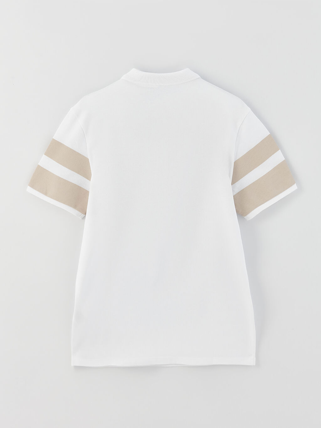 Polo Neck Short Sleeve Striped Piqué Men's T-Shirt -S33634Z8-HZZ 