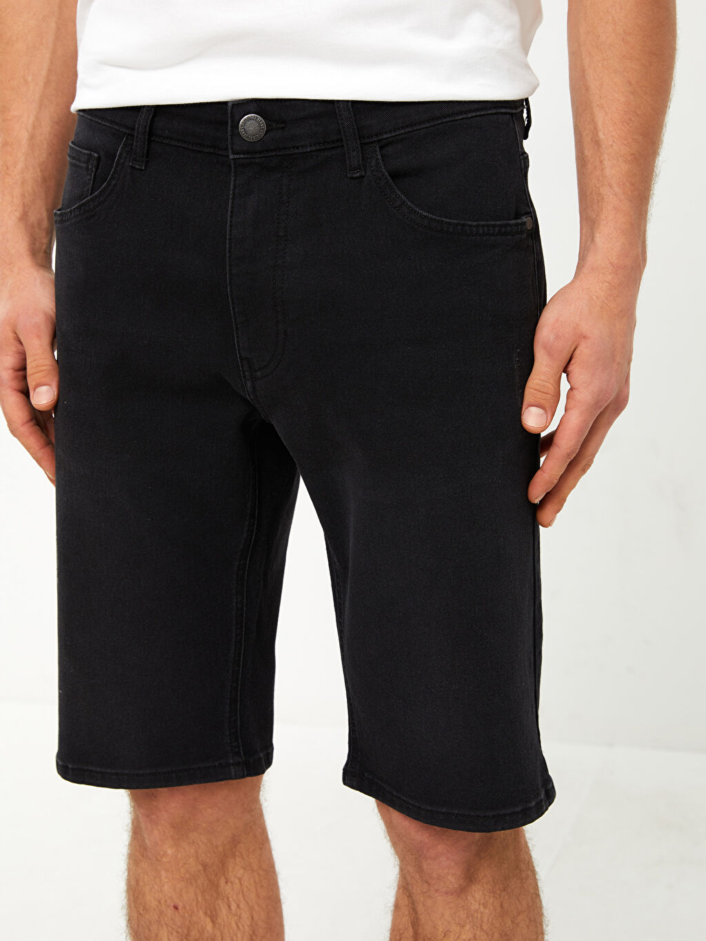 Standard Fit Men's Jean Shorts S37756Z8326 S37756Z8326 LC Waikiki