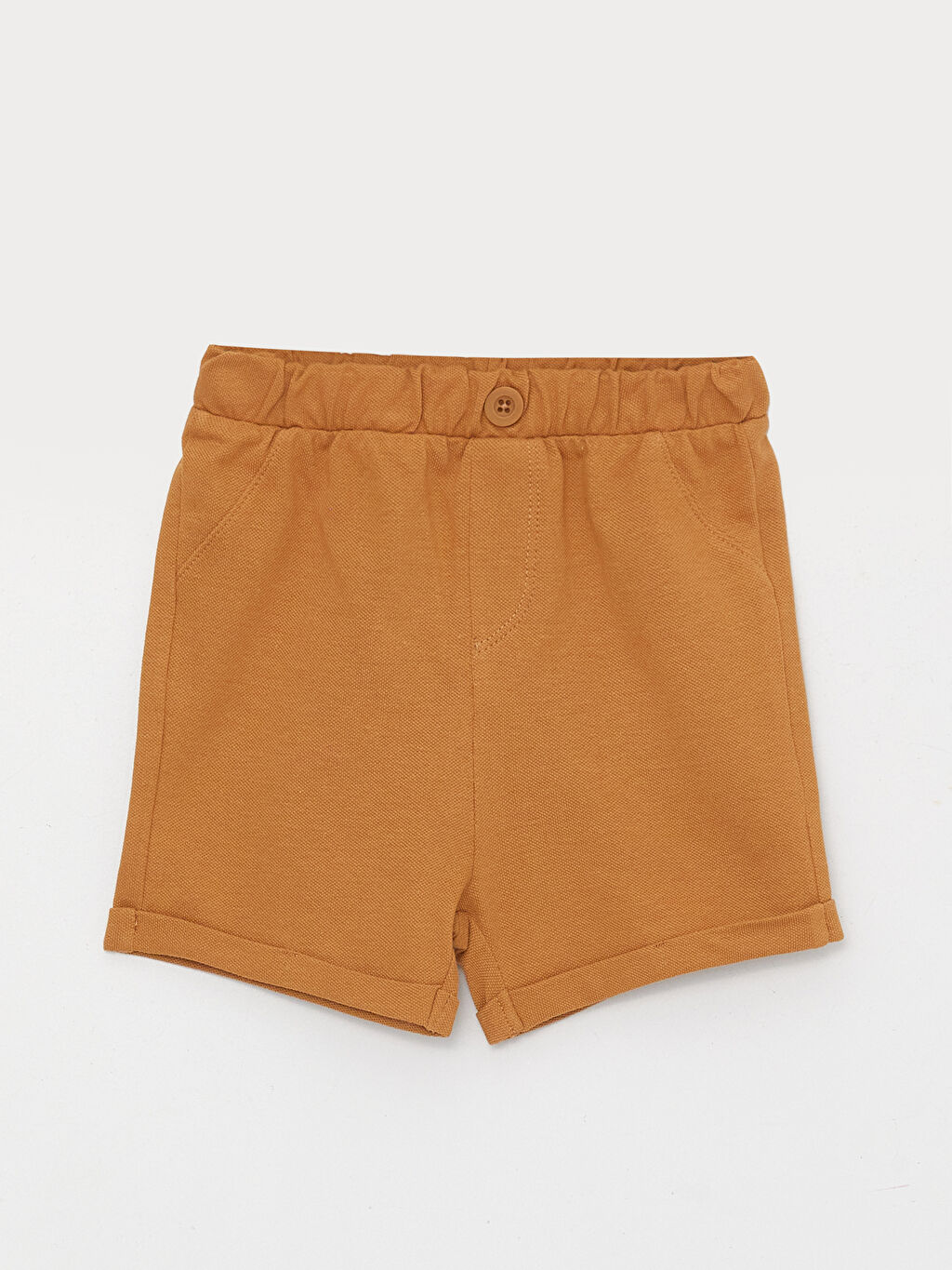 Polo Collar Lion King Printed Baby Boy TShirt and Shorts 2Pack Set