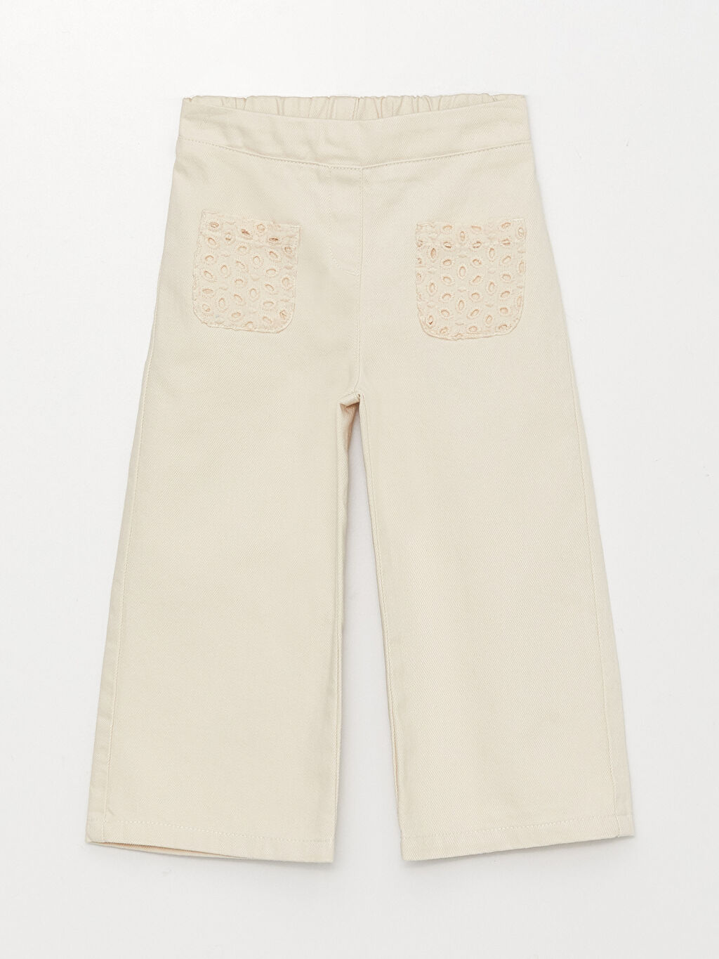 Elastic Waist Baby Girl Trousers S3CT65Z1FT0 S3CT65Z1FT0 LC Waikiki