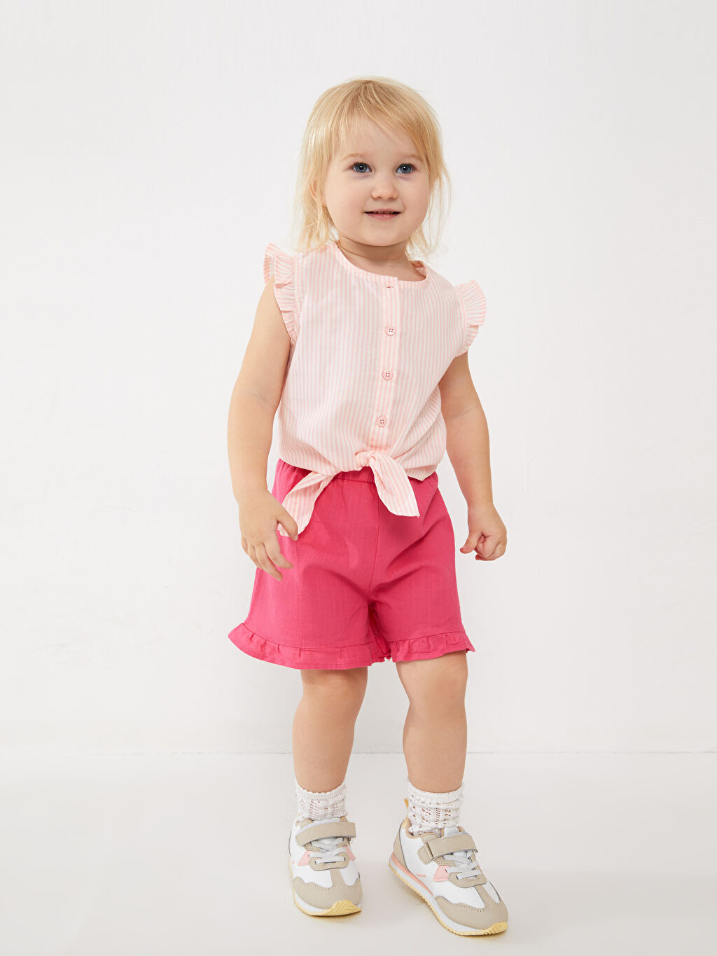 Wholesale Baby Girl Rainbow Graphic Shirt Combo Solid Color Trousers Sets  by MyKids-USA | Trada by QuickBooks
