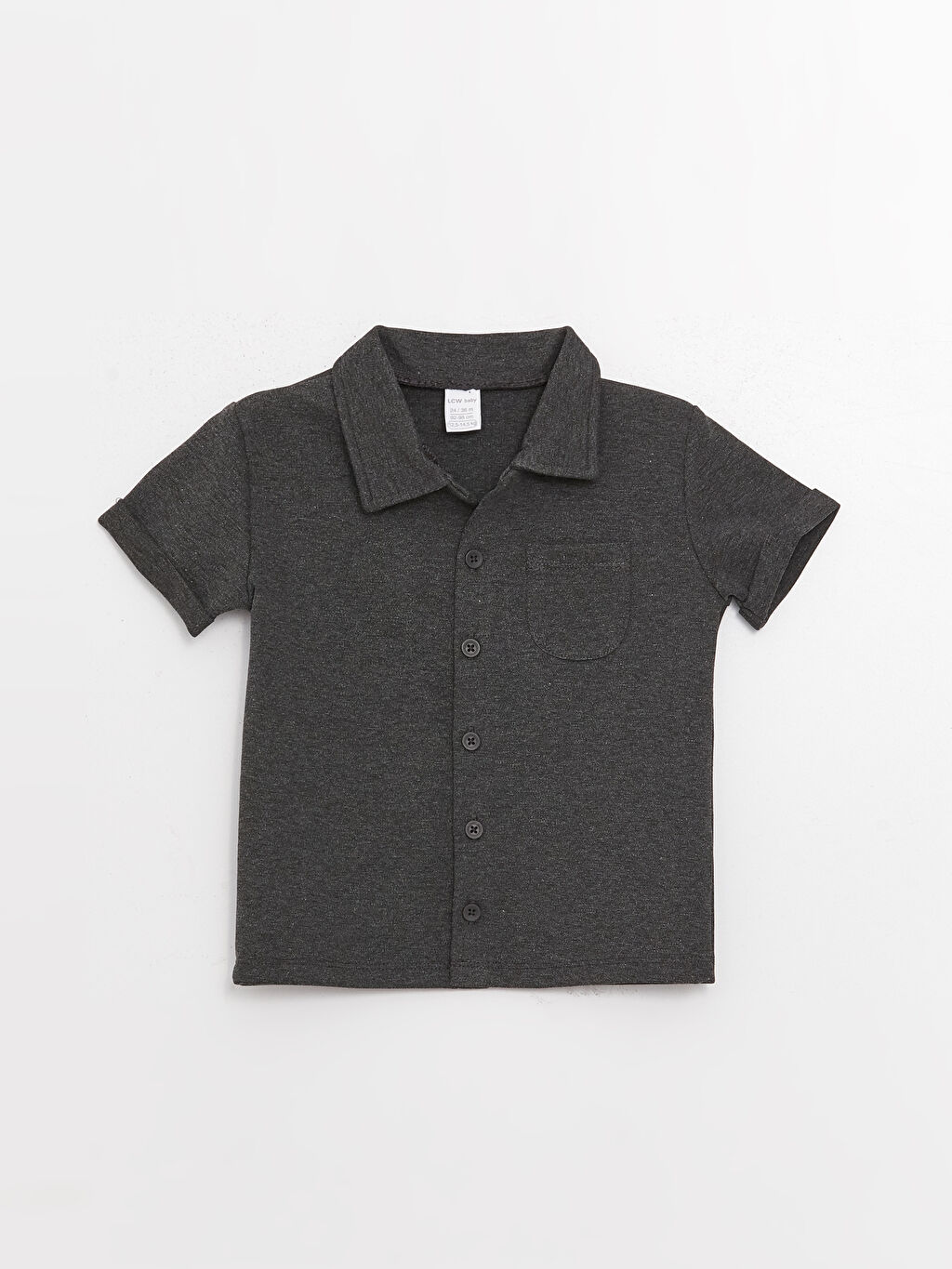 Short Sleeve Basic Baby Boy Shirt and Shorts Set of 2 S3GR91Z1HEF