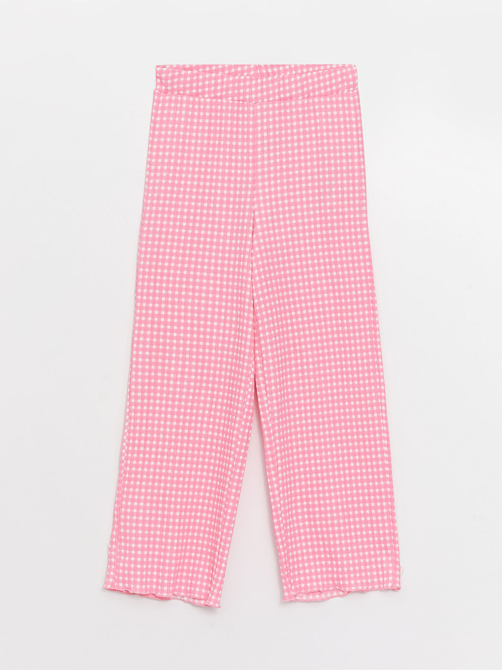 Pantalon fille a discount carreaux