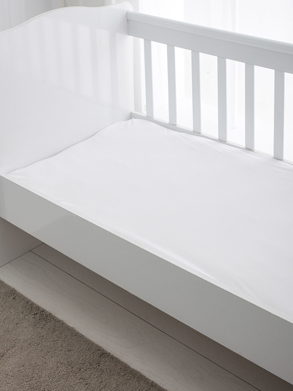 Beyaz Beyaz Havlu Yatak Koruyucu LC Waikiki