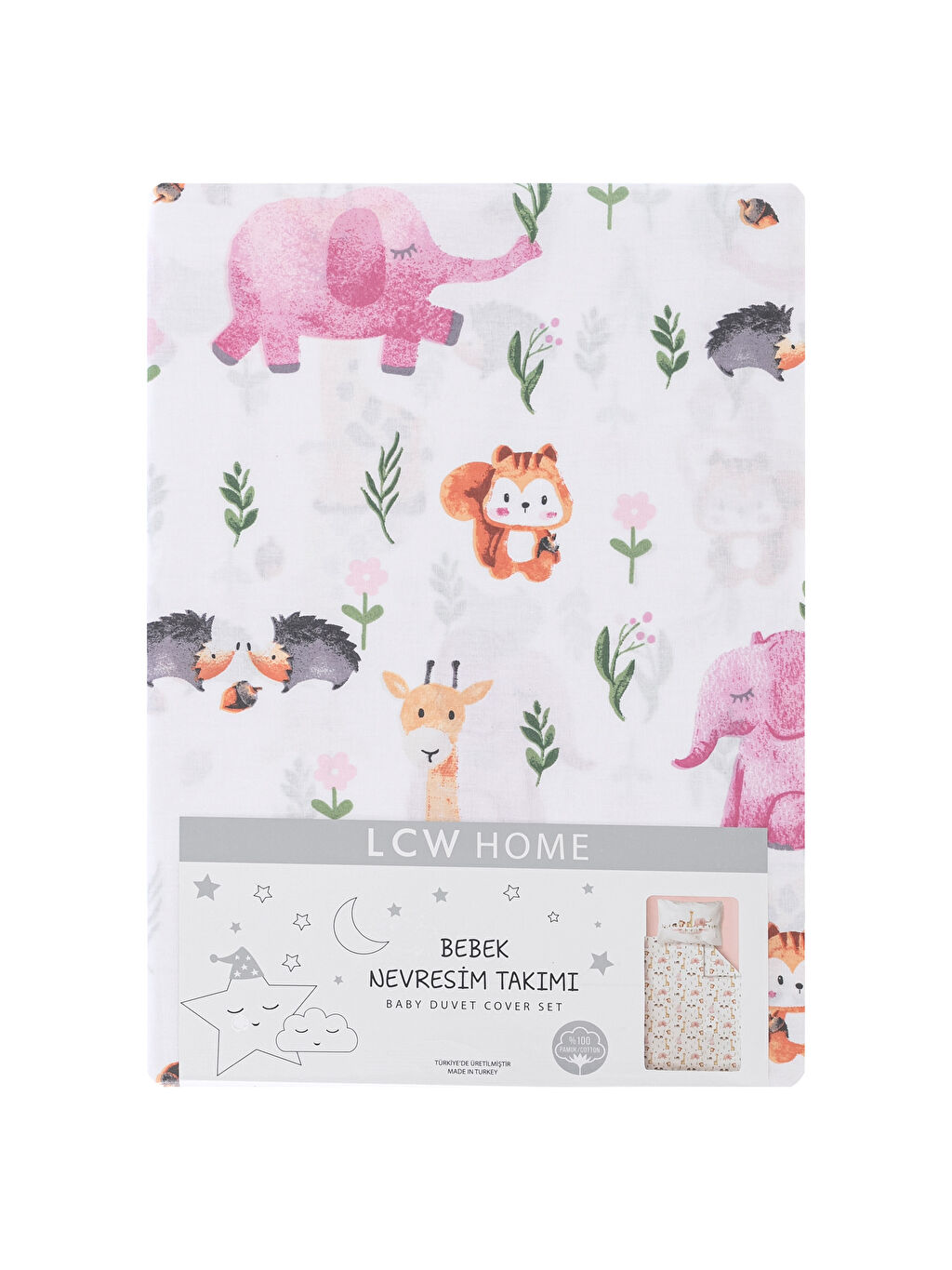 Çok Renkli Çok Renkli Bebek Nevresim Takımı LC Waikiki