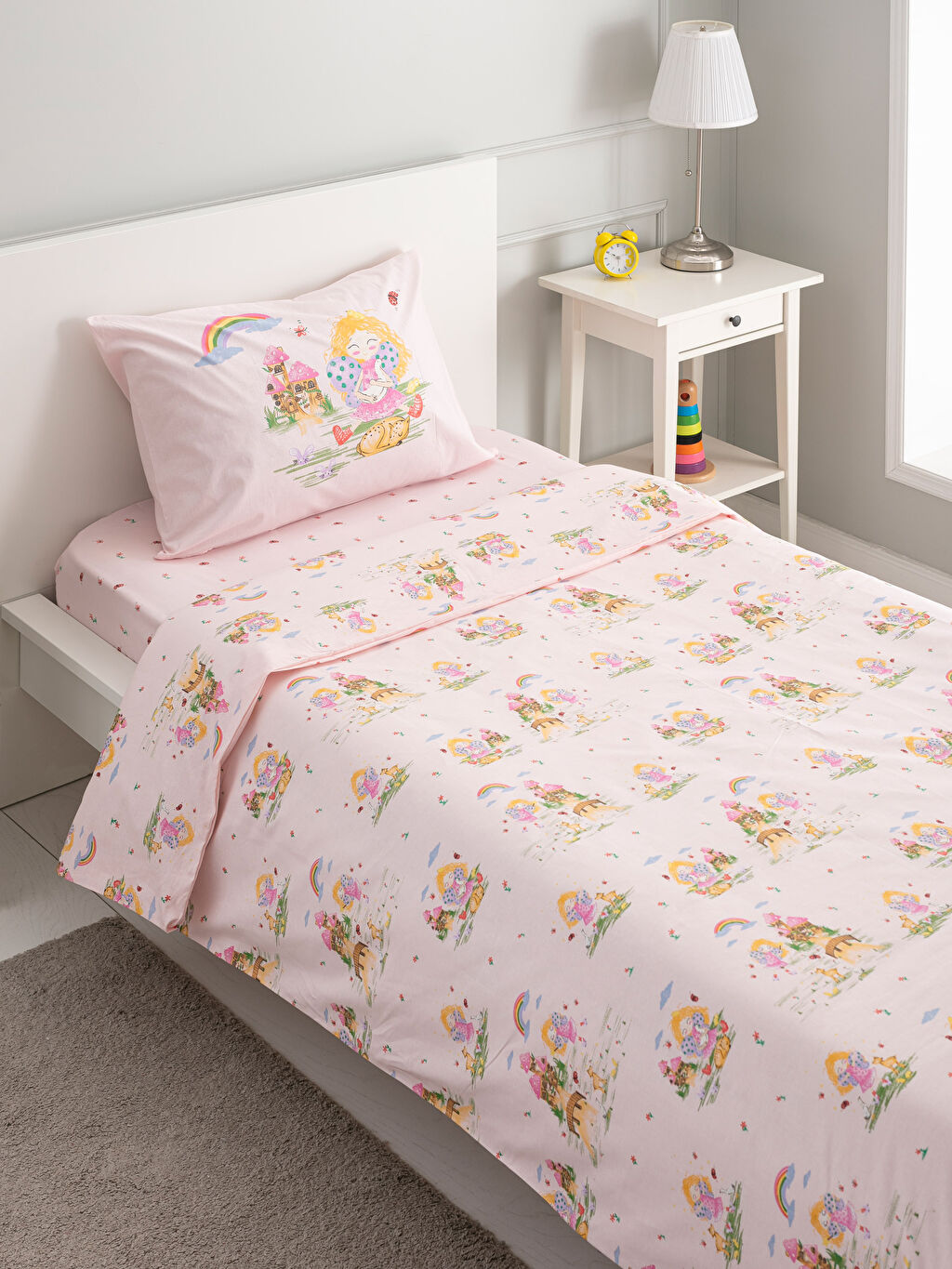 Pembe Kız Çocuk Nevresim Takımı LC Waikiki