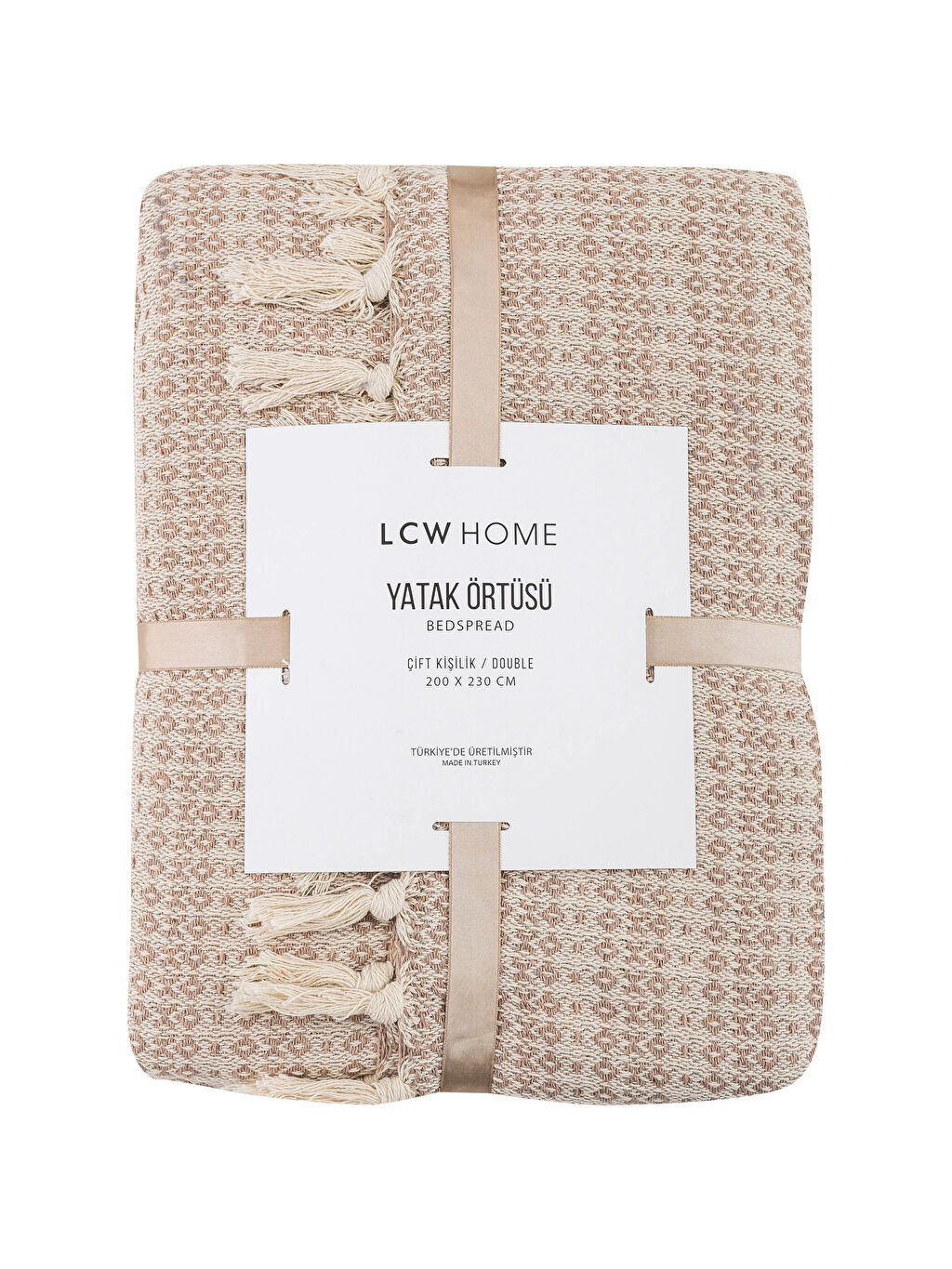 Bej Çift Kişilik Yatak Örtüsü LC Waikiki