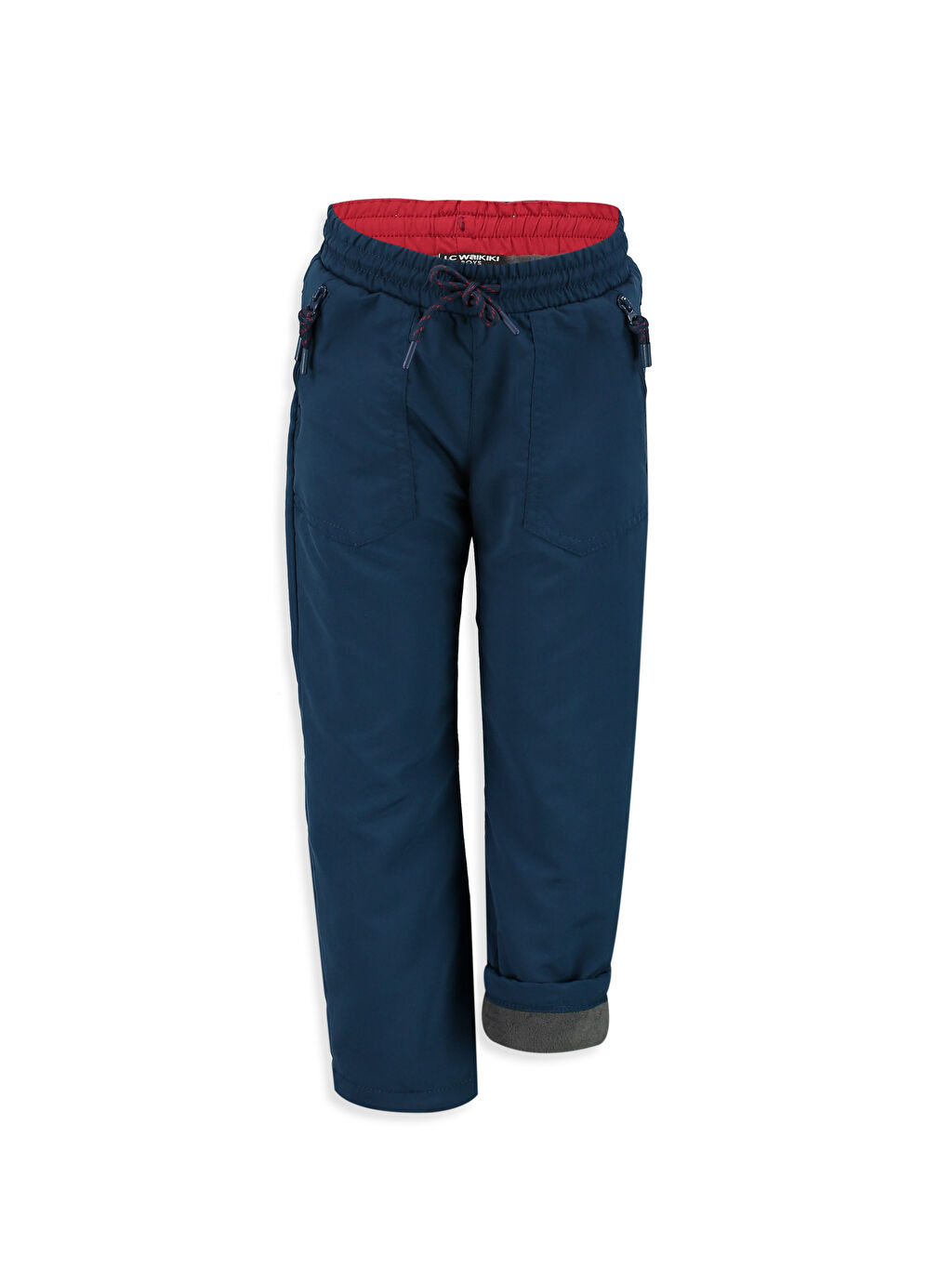 Lacivert Beli Lastikli Polar Astarli Pantolon Lc Waikiki