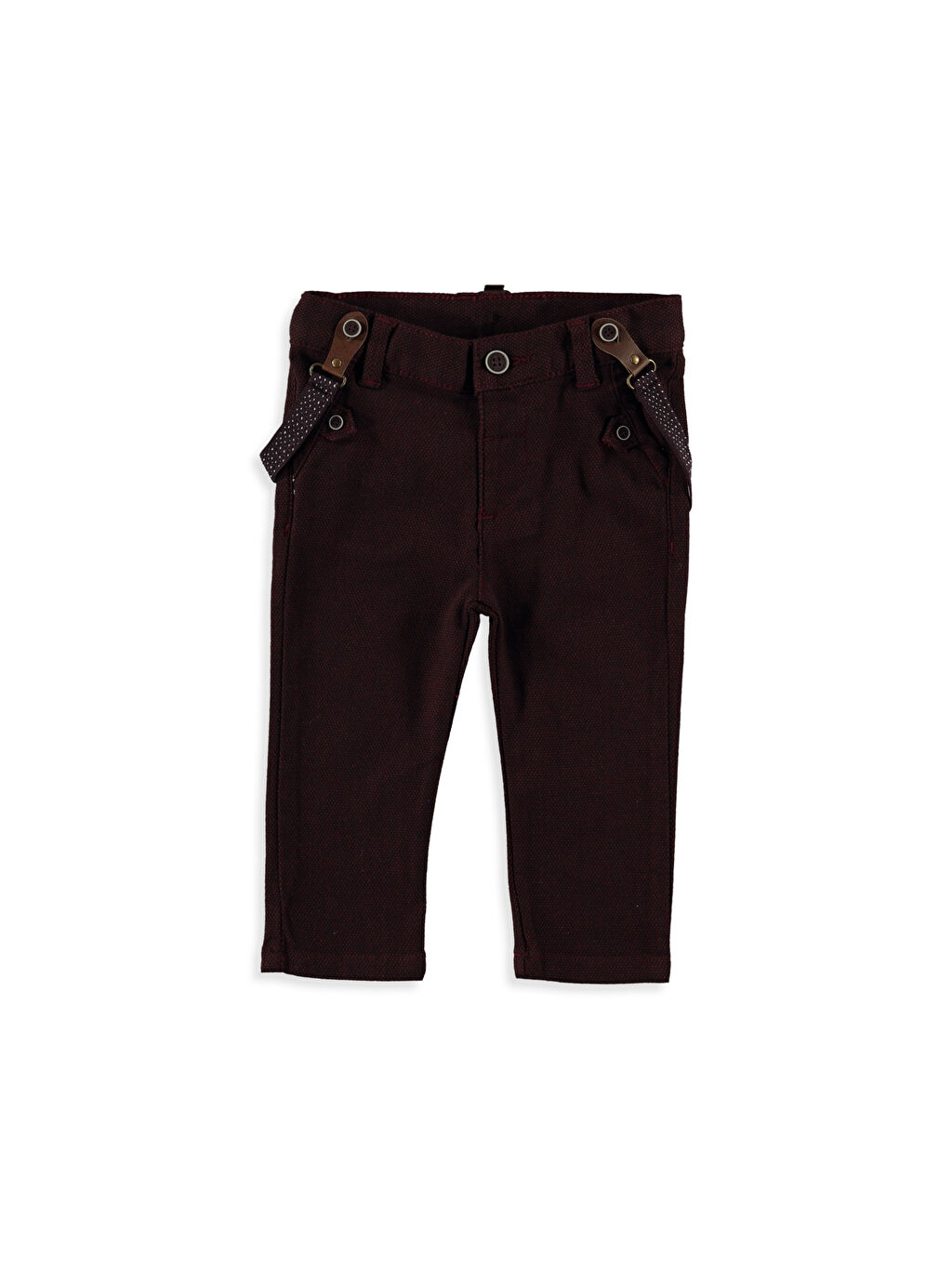 Bordo Erkek Bebek Askili Chino Pantolon Lc Waikiki