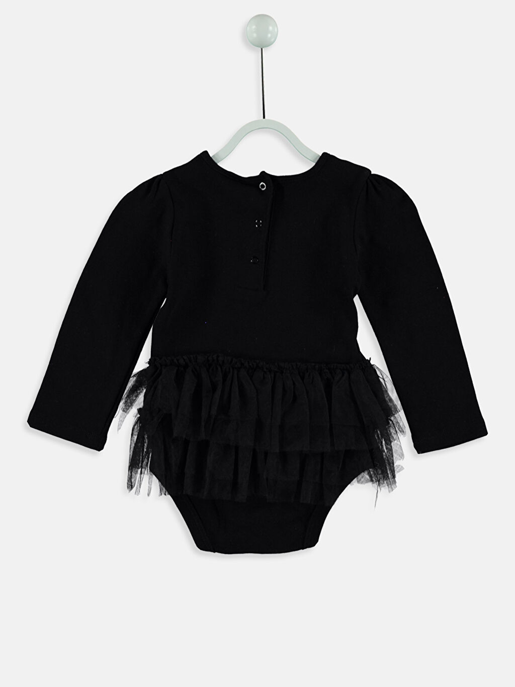 Siyah Kiz Bebek Citcitli Body Ve Sac Bandi Lc Waikiki