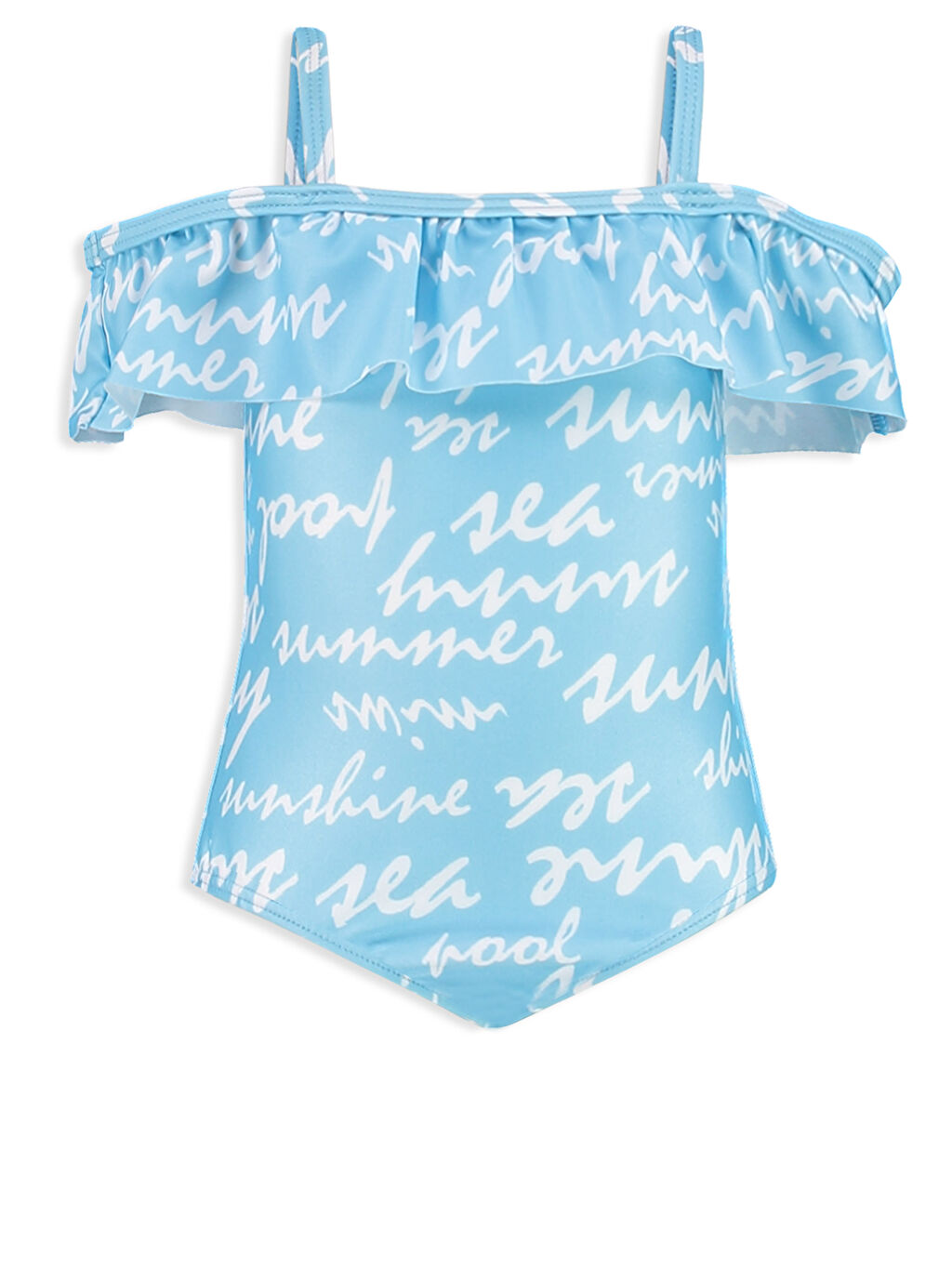 Turkuaz Turkuaz Kız Bebek Volan Detaylı Mayo LC Waikiki Turkuaz Turkuaz Kız Bebek Volan Detaylı Mayo LC Waikiki