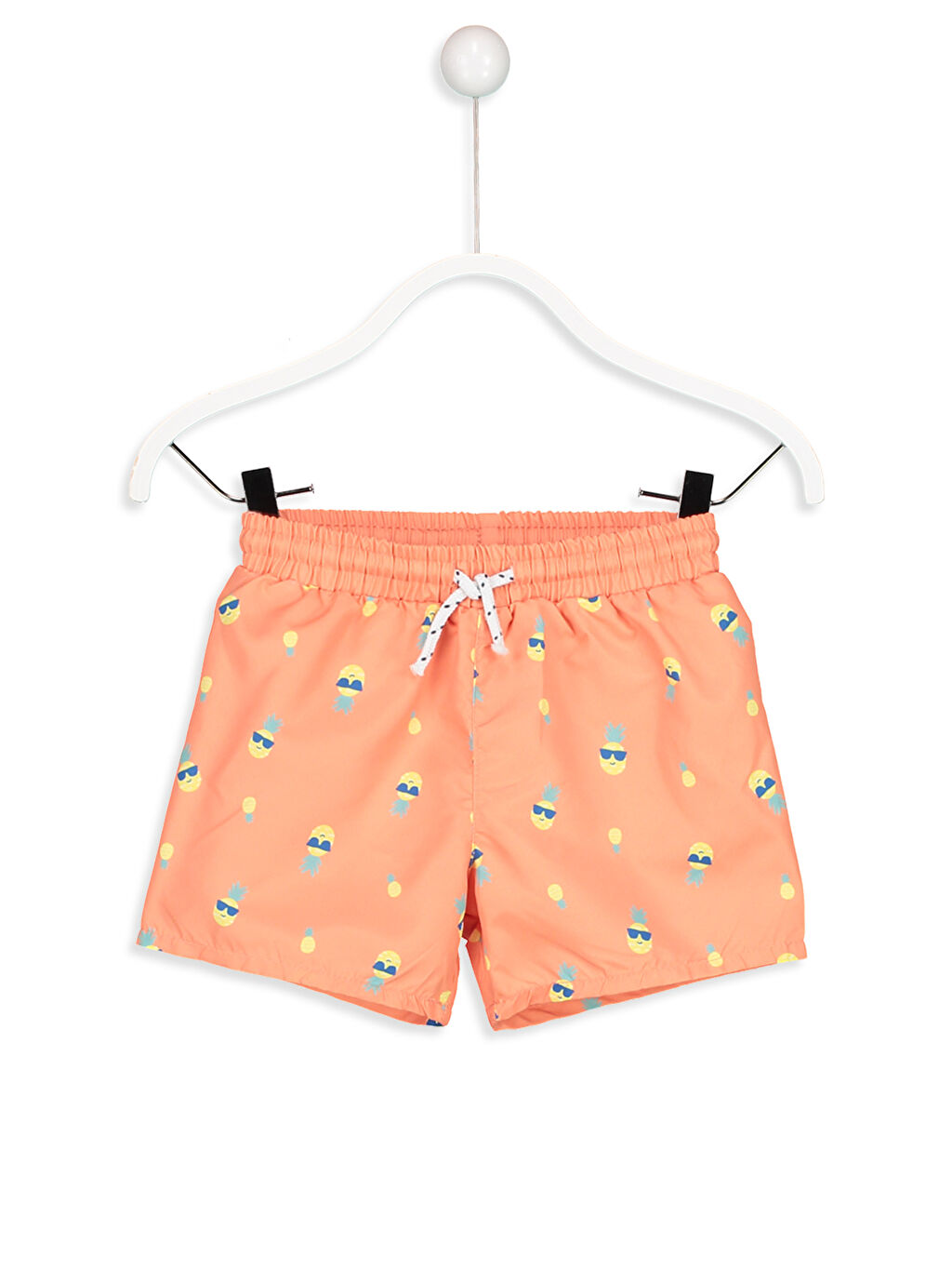 Sarı Erkek Bebek Ananas Baskılı Deniz Şortu LC Waikiki