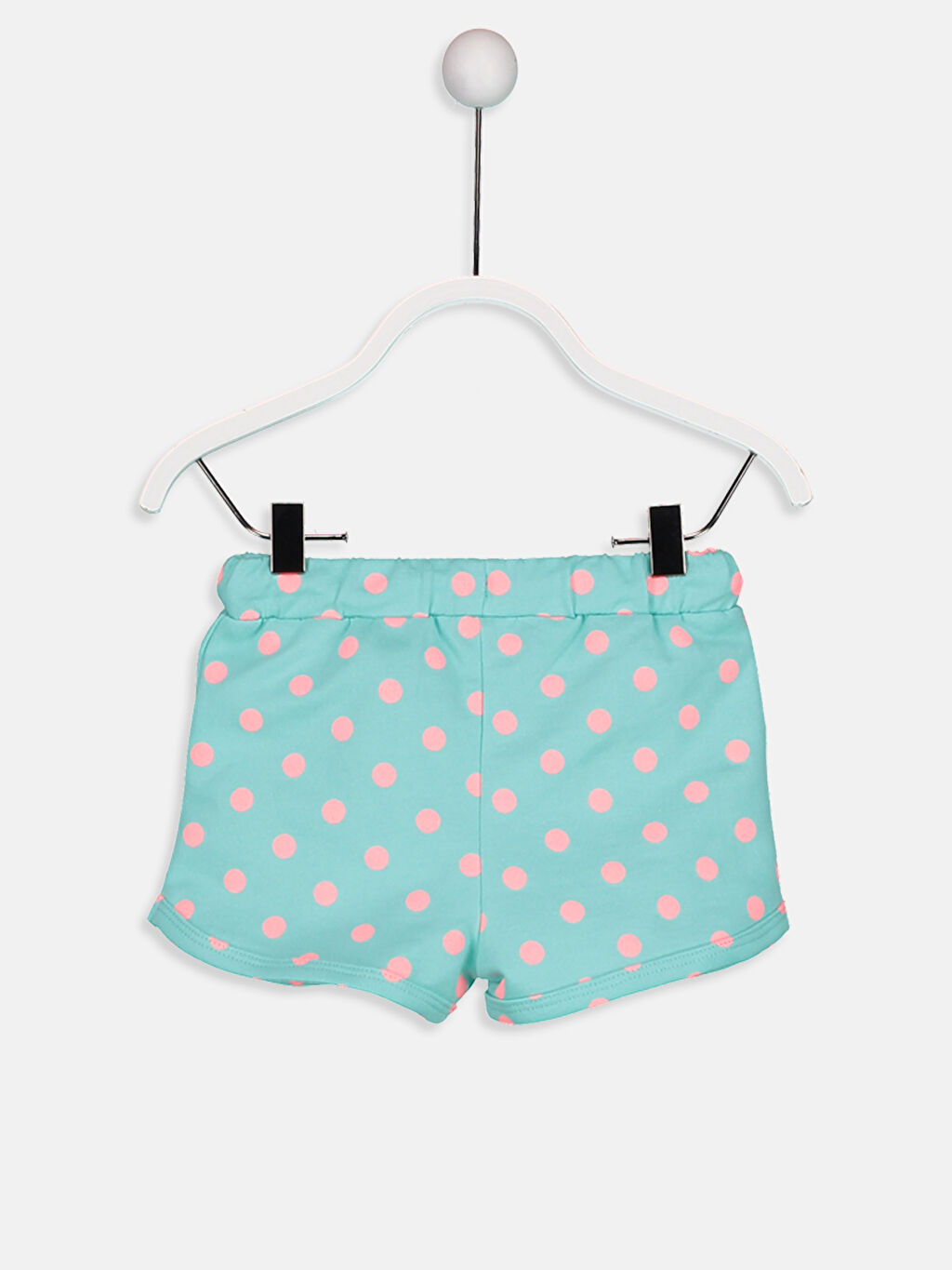 Mavi Kız Bebek Puantiyeli Şort LC Waikiki