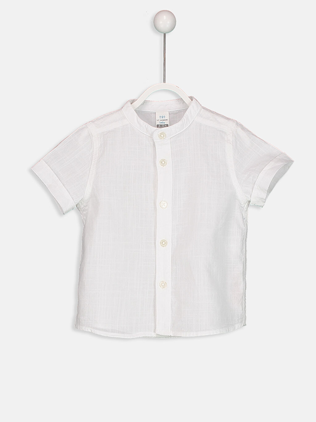 Beyaz Beyaz Erkek Bebek Poplin Gömlek LC Waikiki