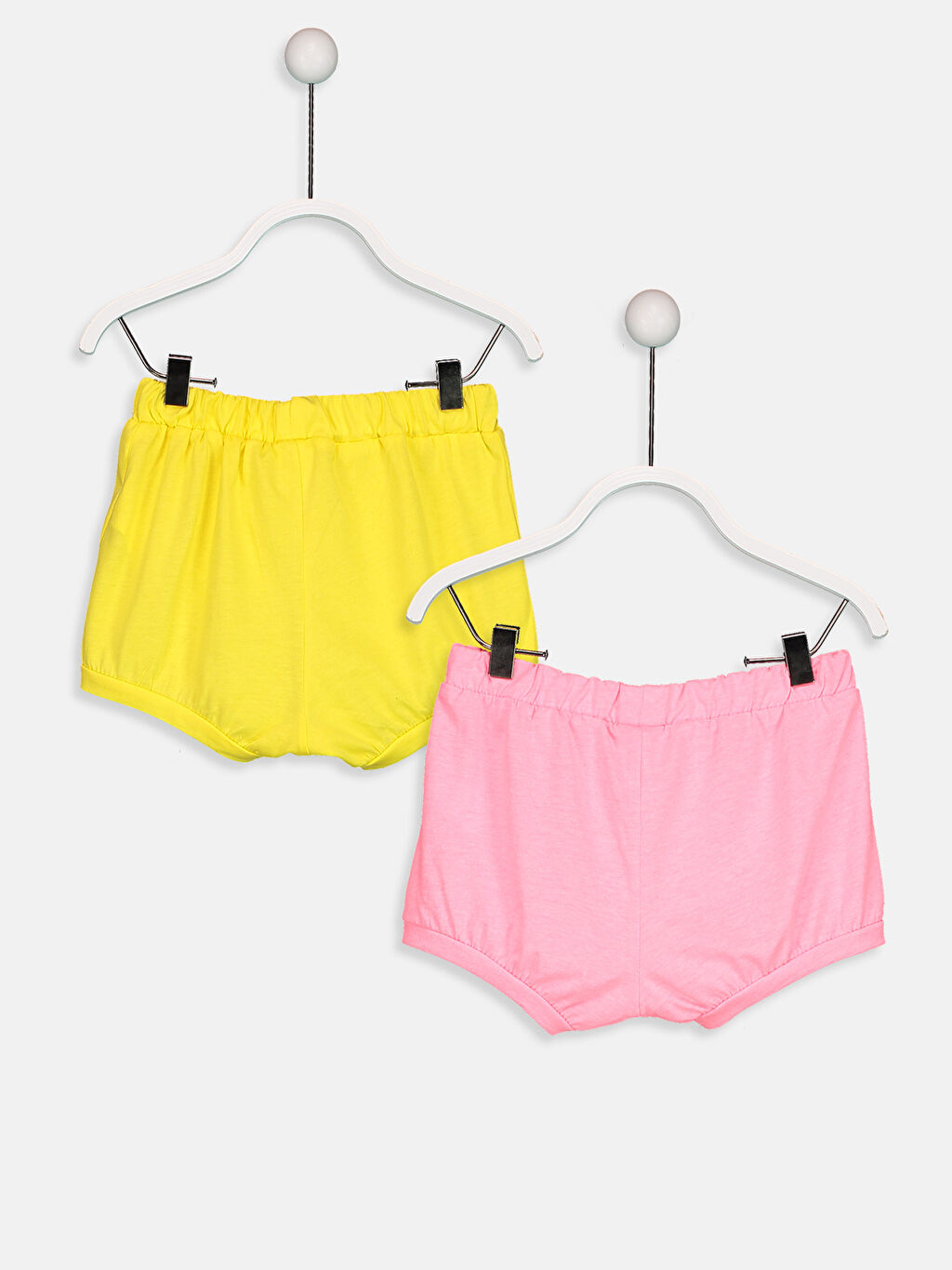 Pembe Kız Bebek Şort 2�li LC Waikiki
