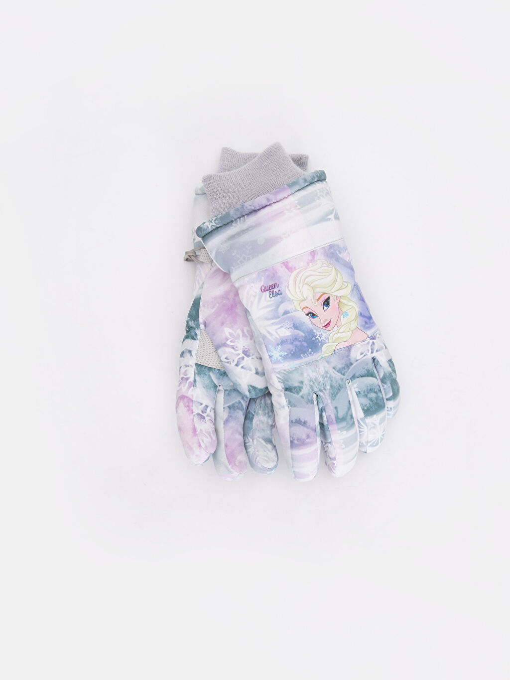 Gri Elsa Desenli Kar Eldiveni LC Waikiki