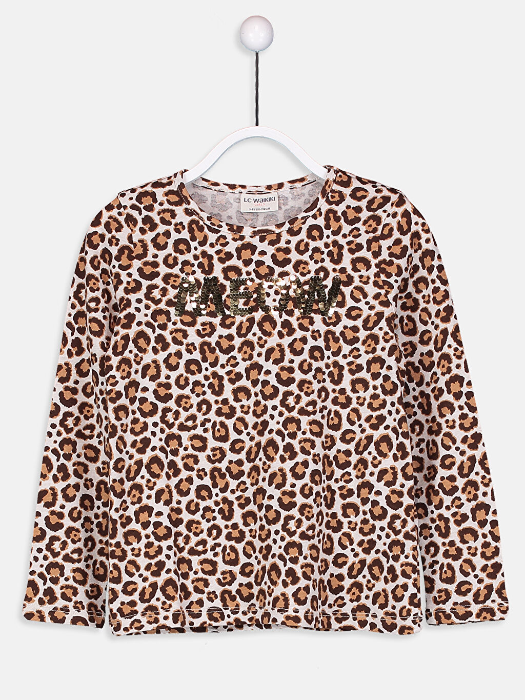 Modalite Net Bershka Leopar Desenli T Shirt