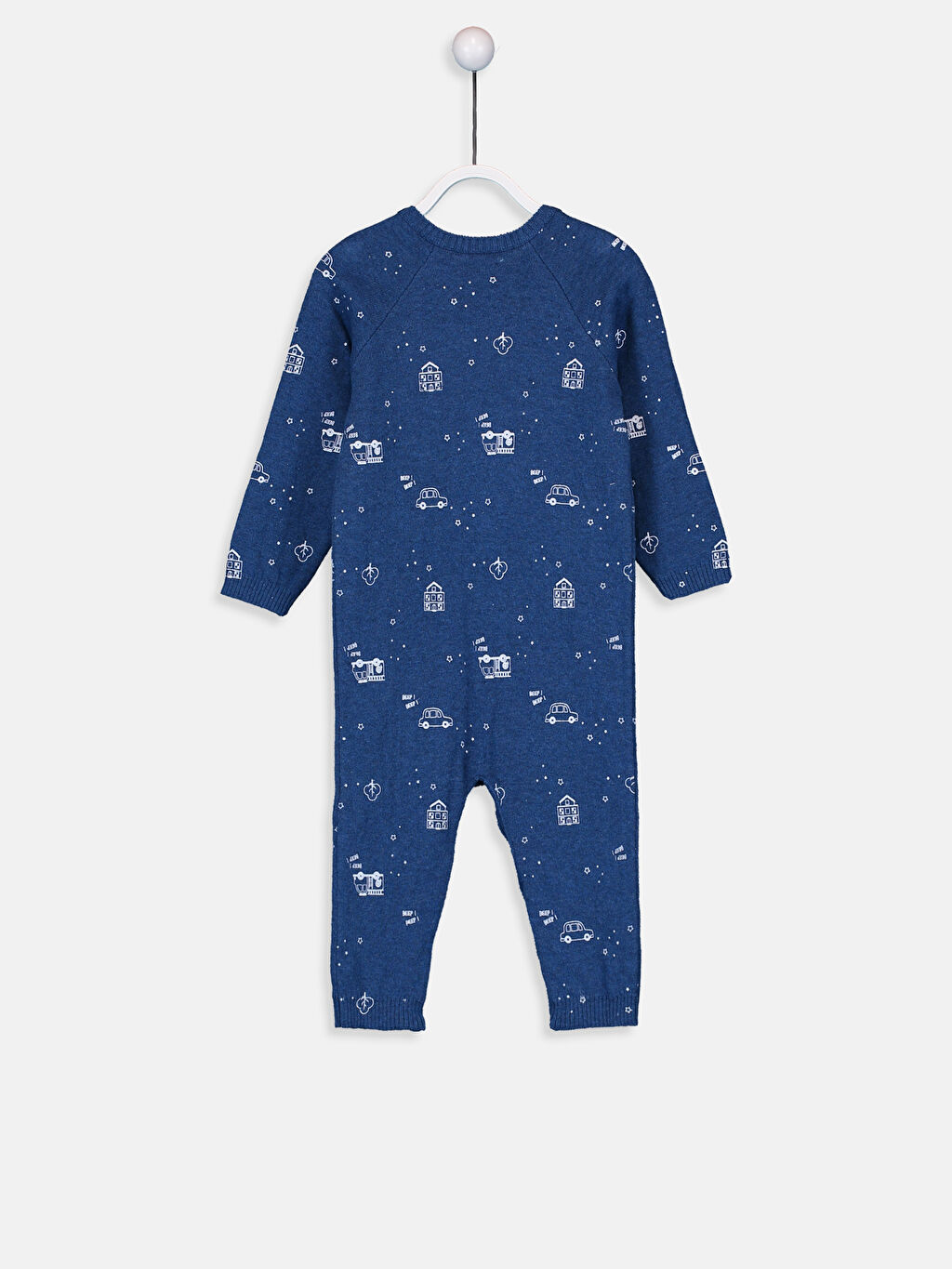 Indigo Erkek Bebek Baskili Triko Tulum Lc Waikiki