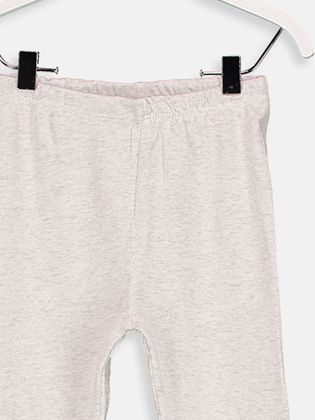 Gri Kız Bebek Çoraplı Pijama Alt 2�li LC Waikiki