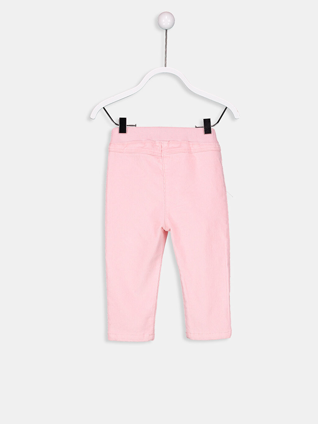 Pembe Kiz Bebek Kadife Pantolon Lc Waikiki