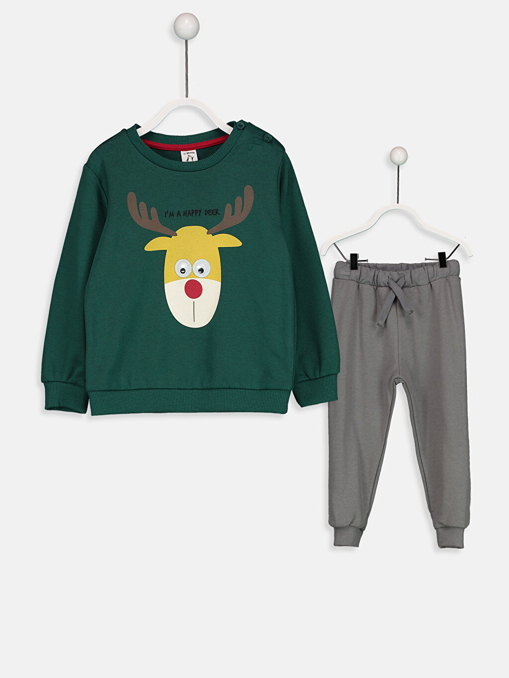 Yeşil Erkek Bebek Eşofman Takımı LC Waikiki