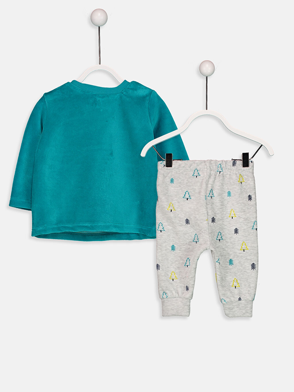 Turkuaz Erkek Bebek Pijama Takım LC Waikiki