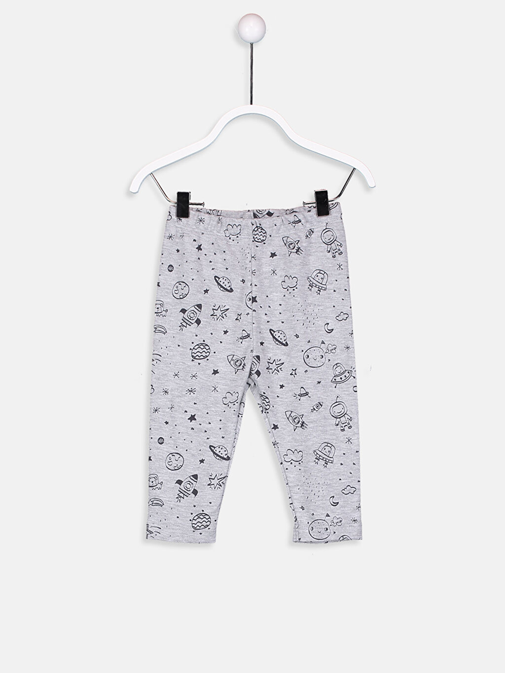 Gri Erkek Bebek Pijama Alt ve Üst Takım LC Waikiki