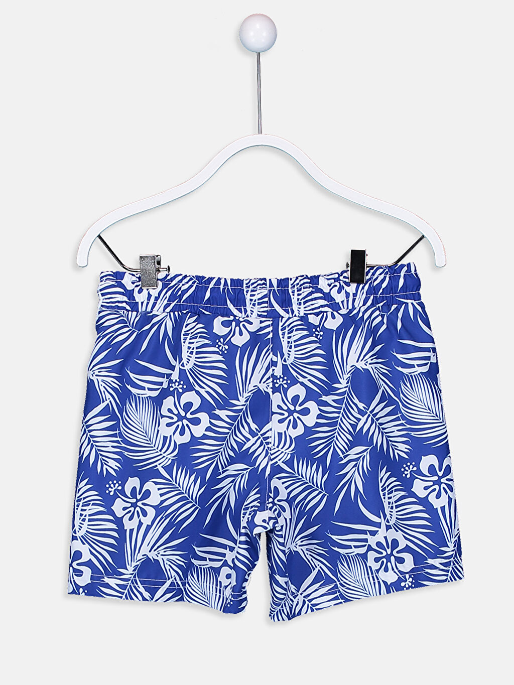 Mavi Erkek Çocuk Baskılı Deniz Şortu LC Waikiki