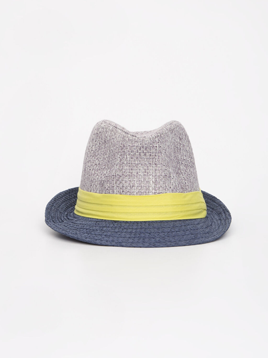 Gri Gri Erkek Bebek Hasır Şapka LC Waikiki