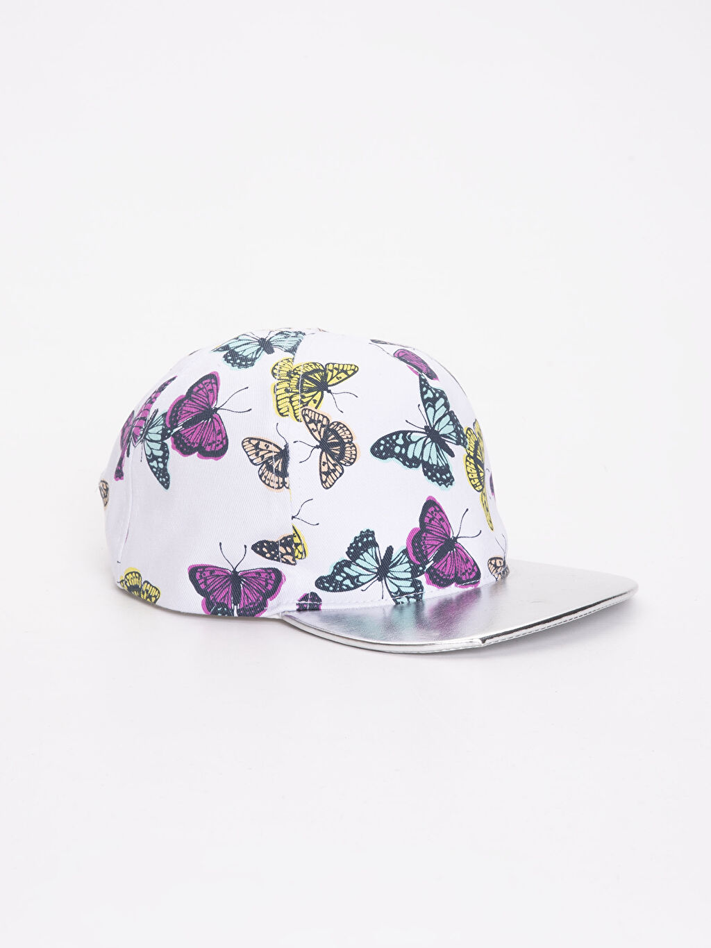 Beyaz Beyaz Kız Bebek Desenli Şapka LC Waikiki Beyaz Beyaz Kız Bebek Desenli Şapka LC Waikiki