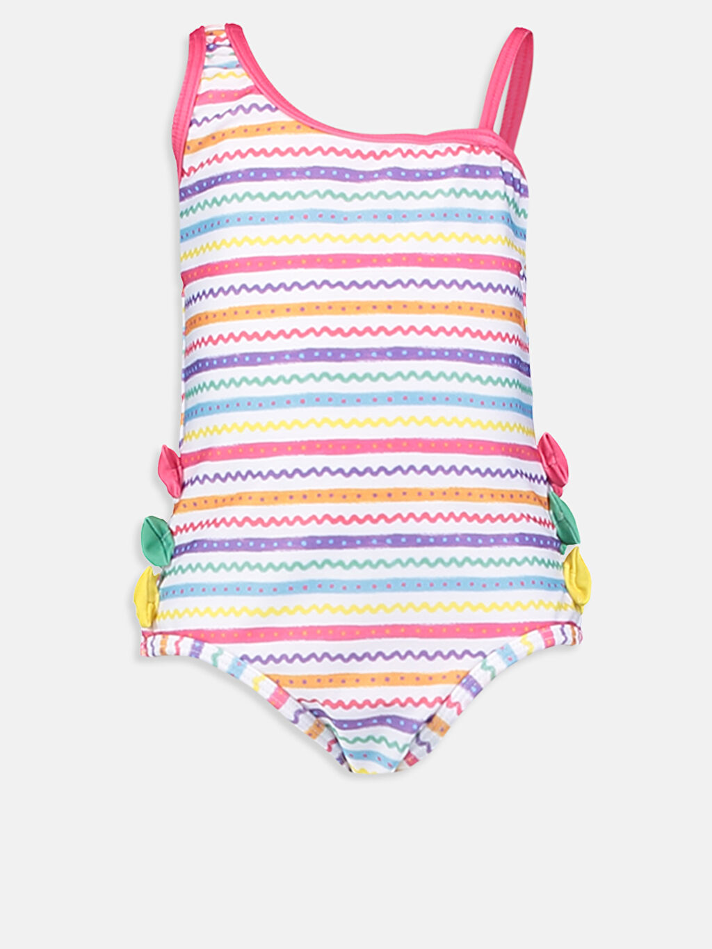 Sarı Sarı Kız Bebek Aplikeli Mayo LC Waikiki Sarı Sarı Kız Bebek Aplikeli Mayo LC Waikiki