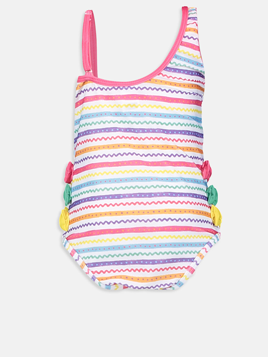 Sarı Sarı Kız Bebek Aplikeli Mayo LC Waikiki Sarı Sarı Kız Bebek Aplikeli Mayo LC Waikiki