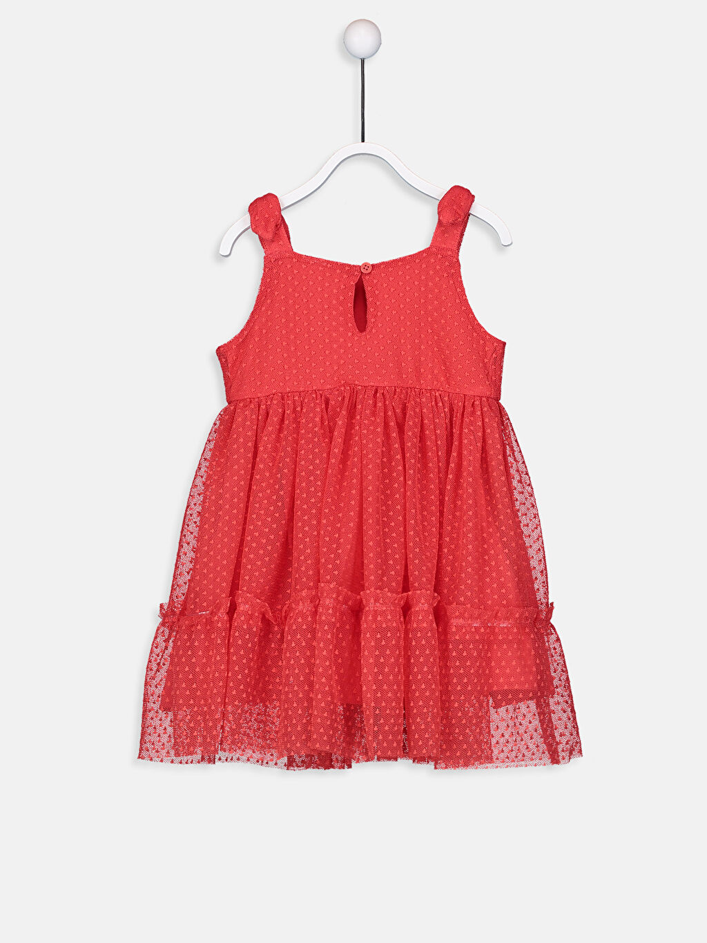 Kırmızı Kırmızı Kız Bebek Elbise LC Waikiki