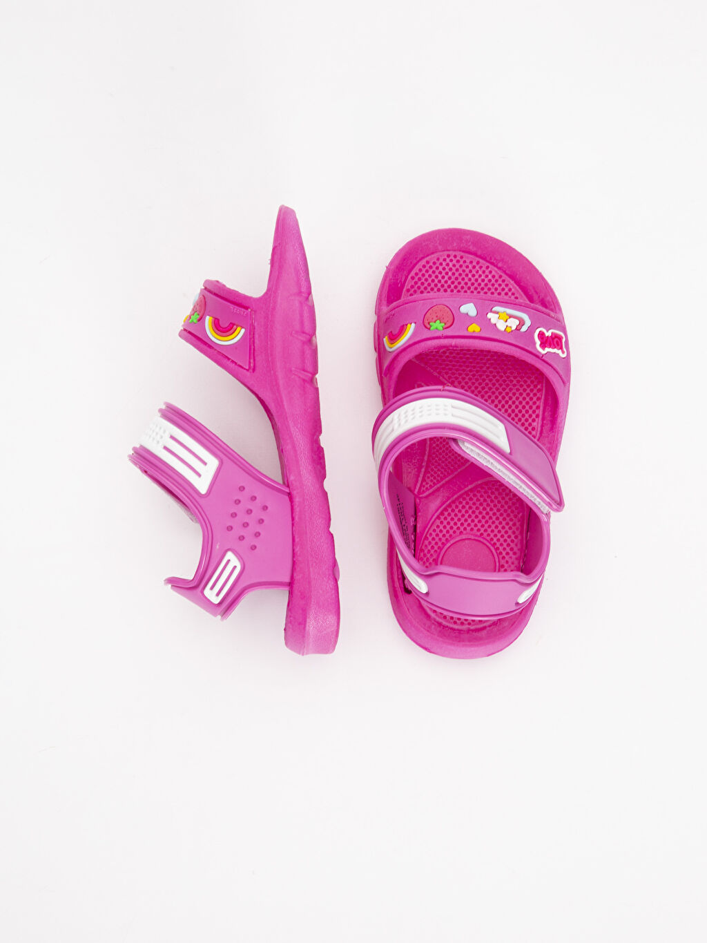 Pembe Kız Bebek Sandalet LC Waikiki Pembe Kız Bebek Sandalet LC Waikiki