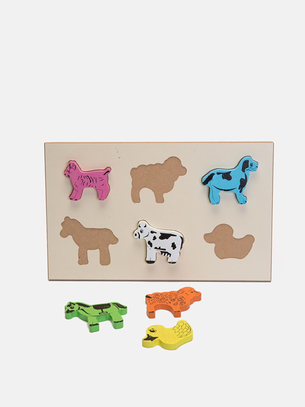 Beyaz Egitici Oyuncak Puzzle Lc Waikiki