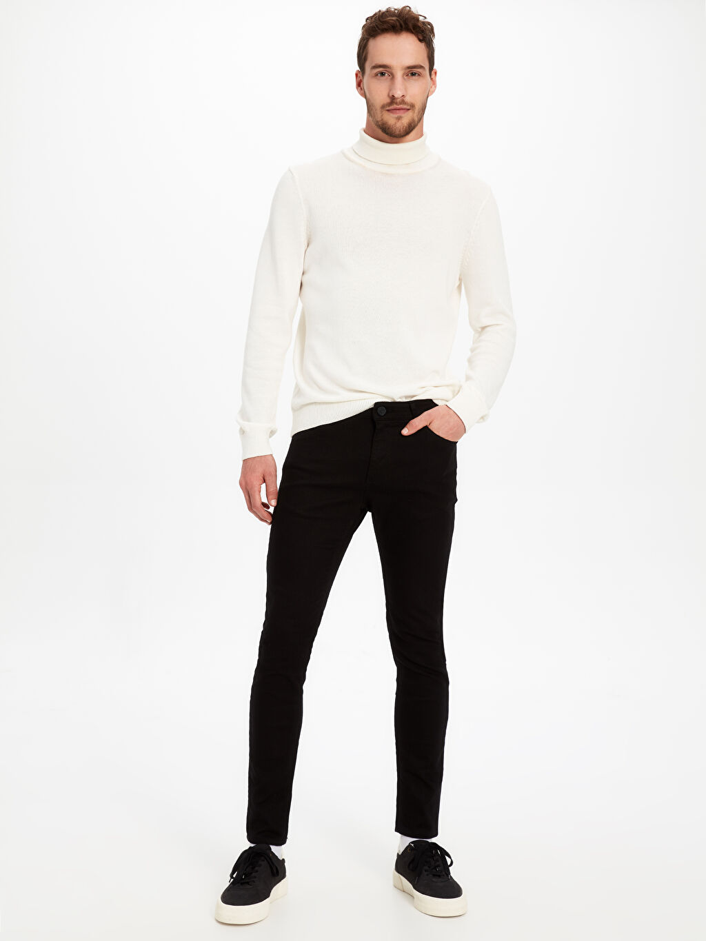 Siyah 770 Super Skinny Fit Jean Pantolon Lc Waikiki