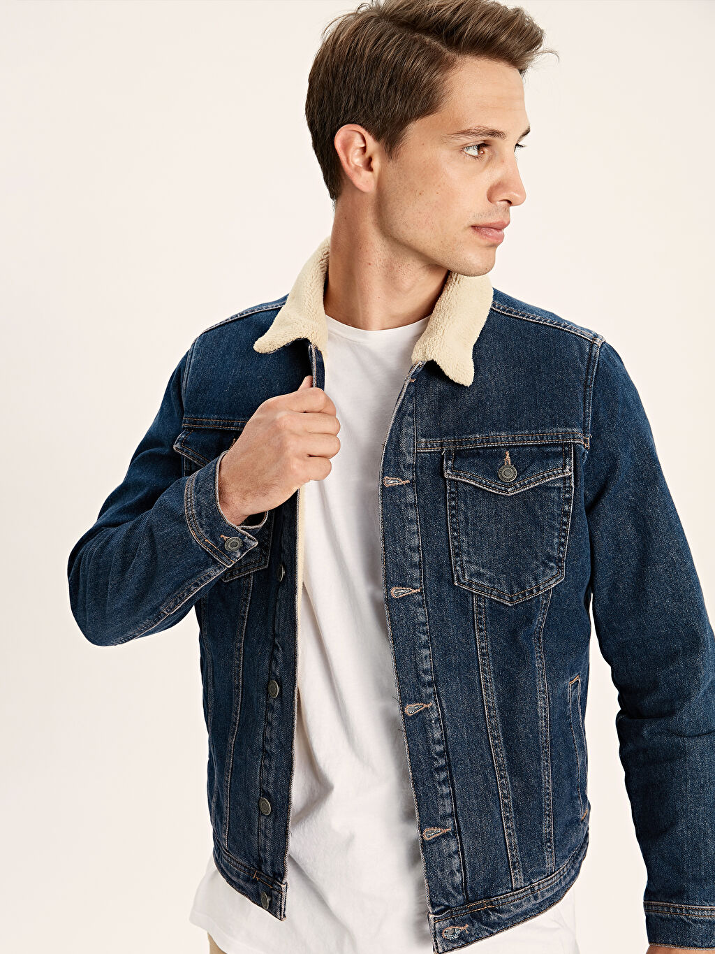 Indigo Standart Kalip Jean Ceket Lc Waikiki