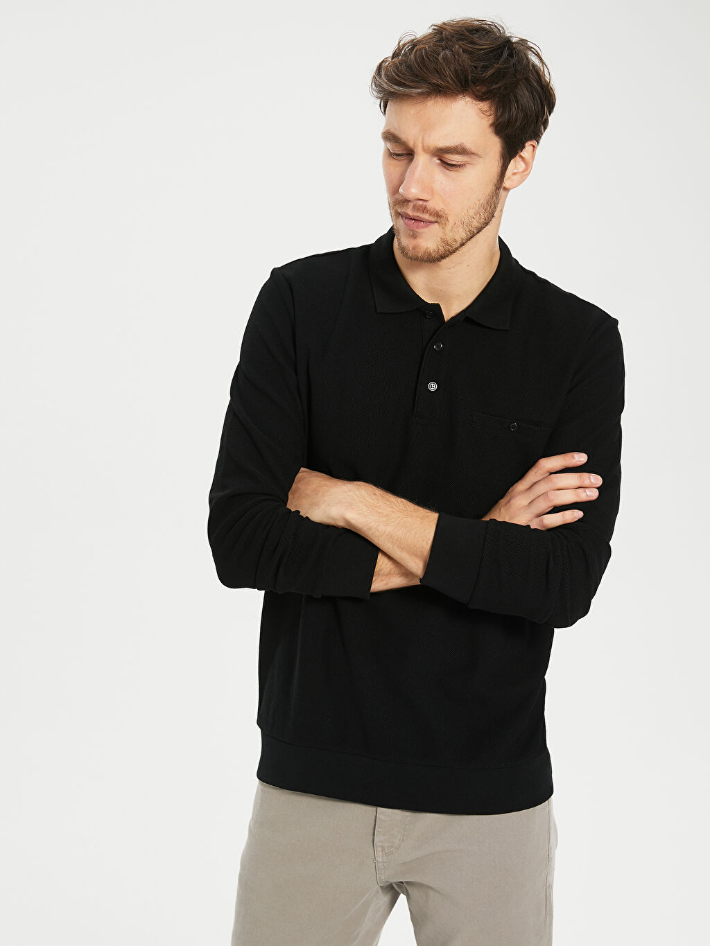 Etro Yesil Erkek Yesil Polo Yaka Sweatshirt 781792 Beymen