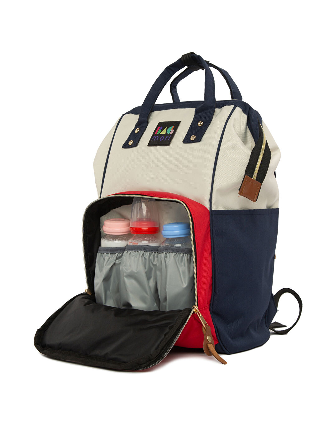 Bordo Bagmori Çok Renkli Kadın Anne Bebek Çantası LC Waikiki