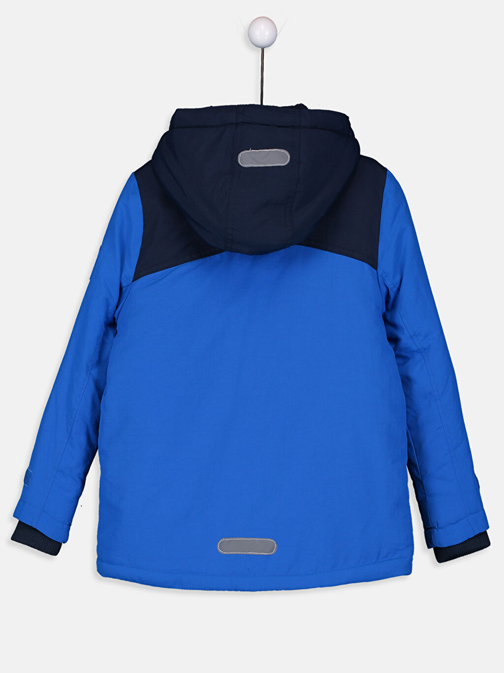 Mavi Erkek Çocuk Kapüşonlu Kalın Mont LC Waikiki
