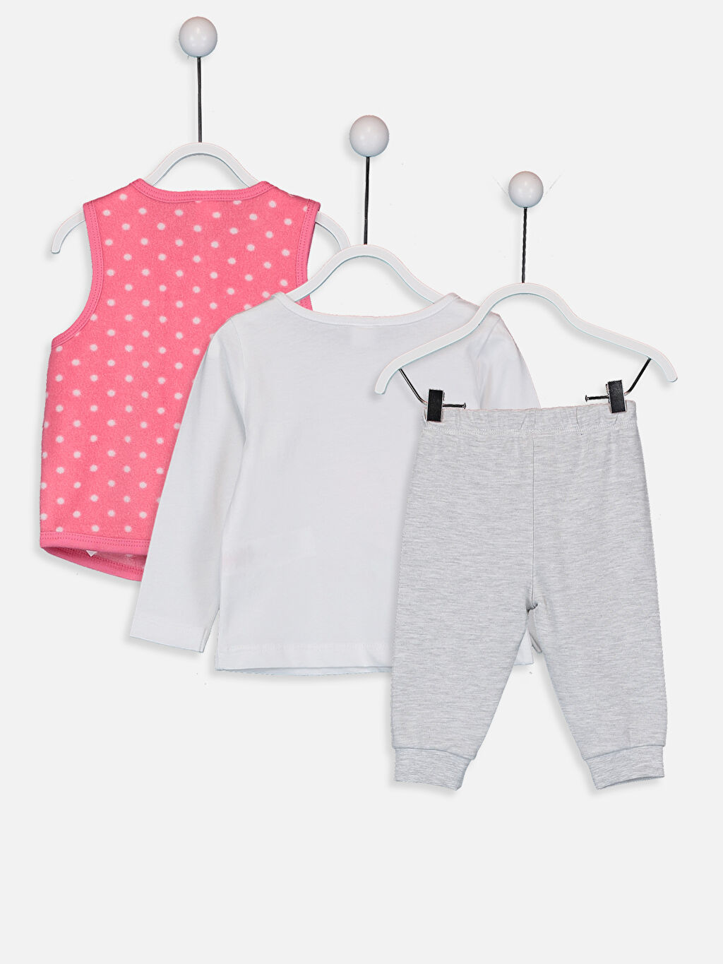 Beyaz Kız Bebek Takım 3�lü LC Waikiki