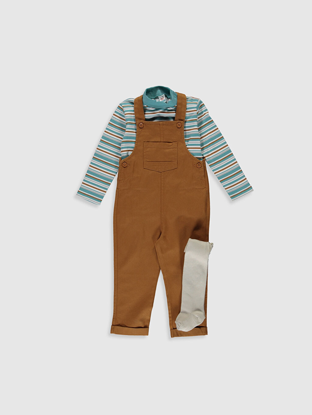 Kahverengi Erkek Bebek Takım 3�lü LC Waikiki
