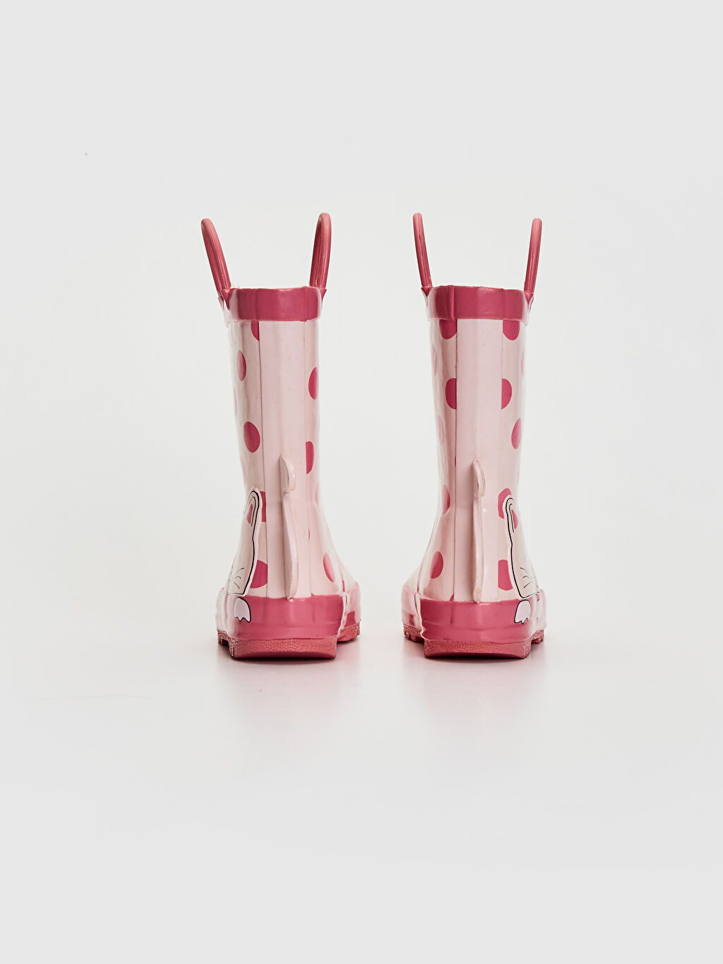 Pembe Kız Bebek Kürk Astarlı Yağmur Botu LC Waikiki Pembe Kız Bebek Kürk Astarlı Yağmur Botu LC Waikiki